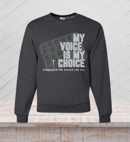 Access Academy My Voice My Choice - Sweatshirt (562MR)