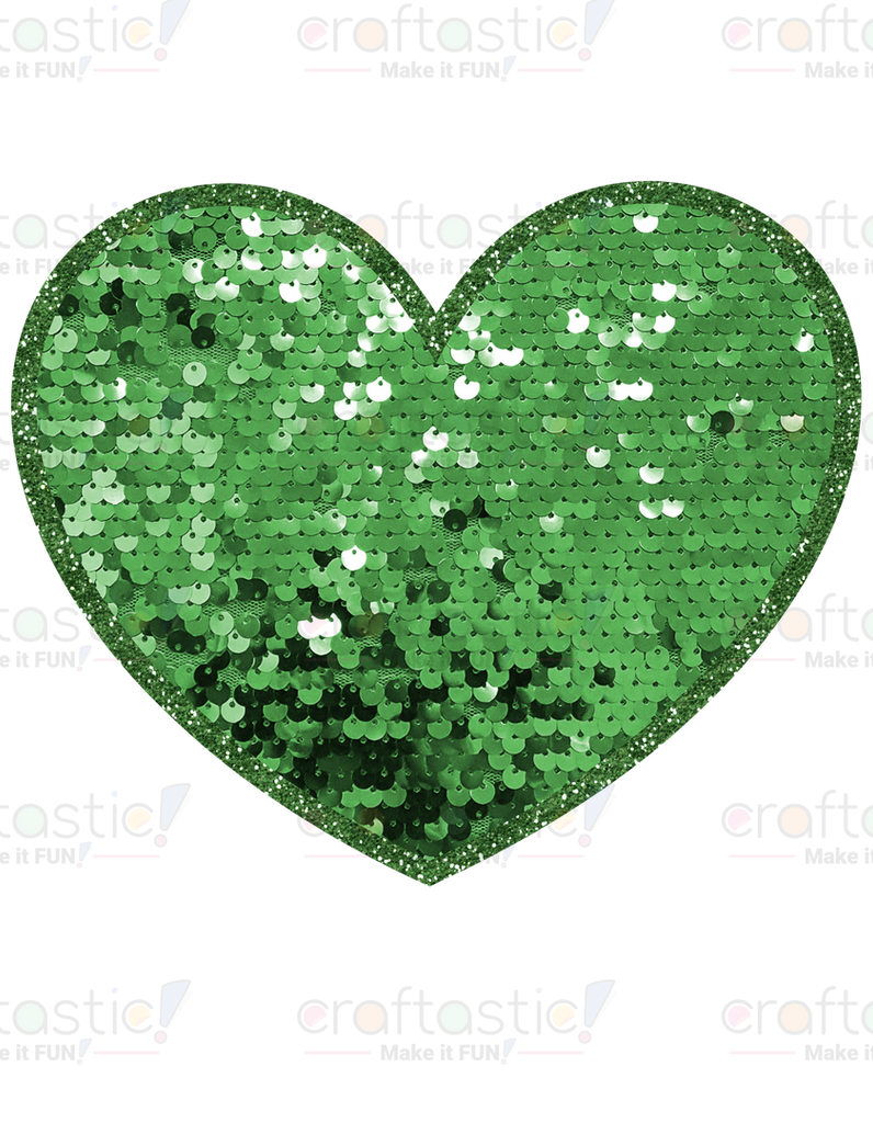 Sequin Heart 12