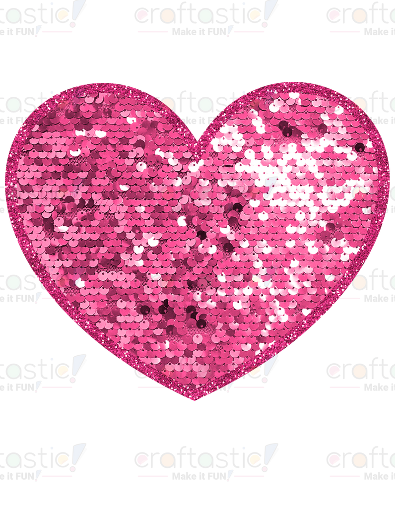 Sequin Heart 15