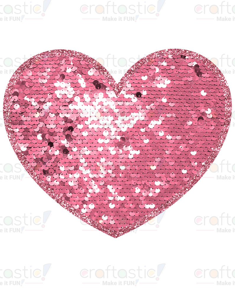 Sequin Heart 16