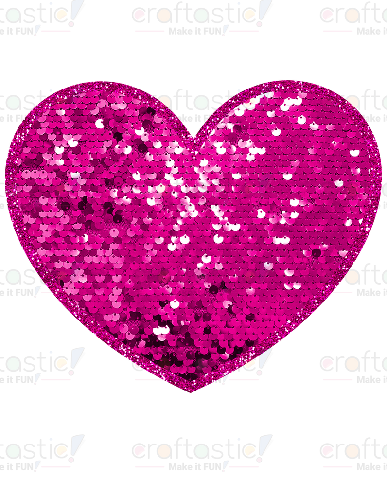 Sequin Heart 17