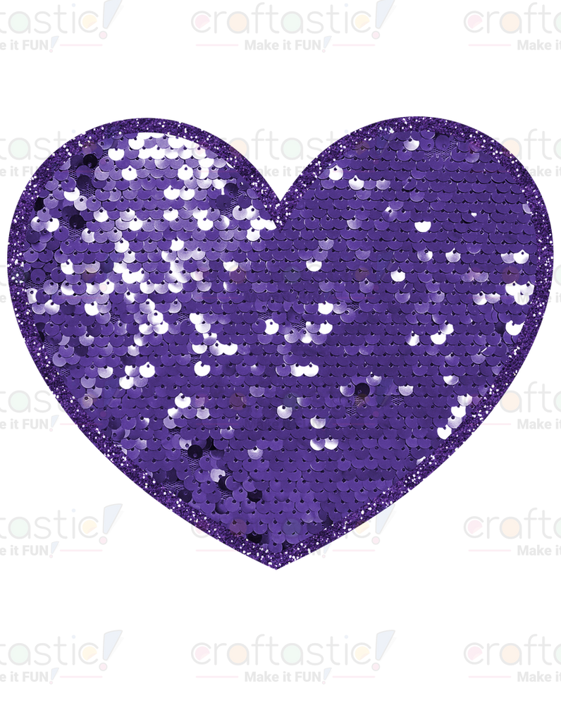 Sequin Heart 19