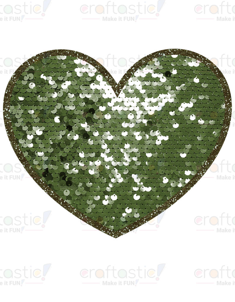 Sequin Heart 9